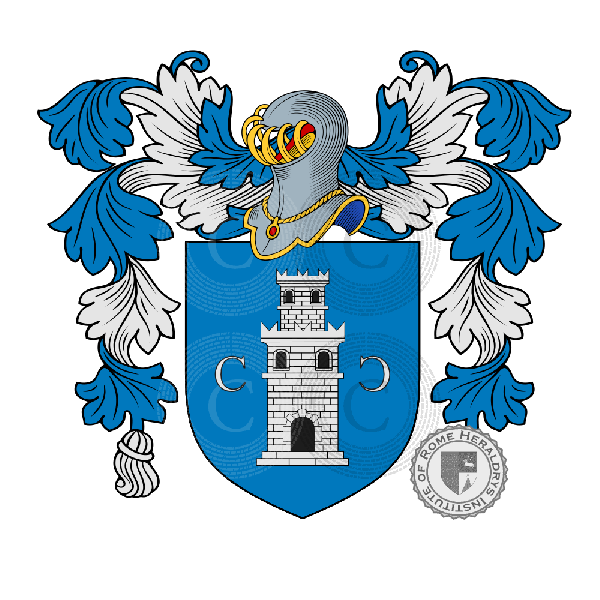 Coat of arms of family Zanco