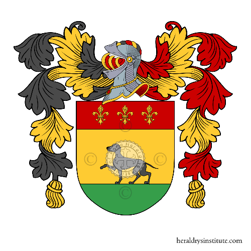 Coat of arms of family Bonafe