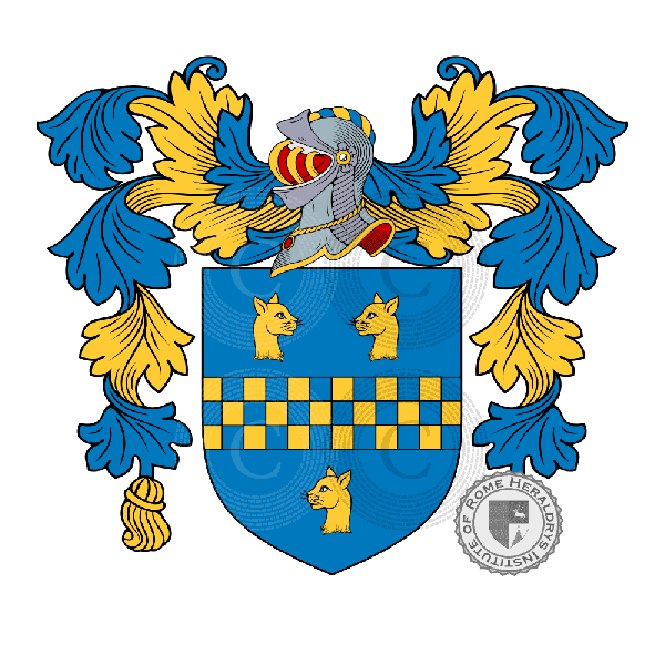 Coat of arms of family Algardi