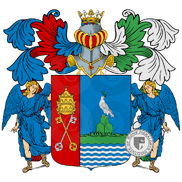 Coat of arms of family Pacelli
