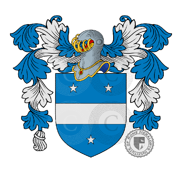 Coat of arms of family Guercio
