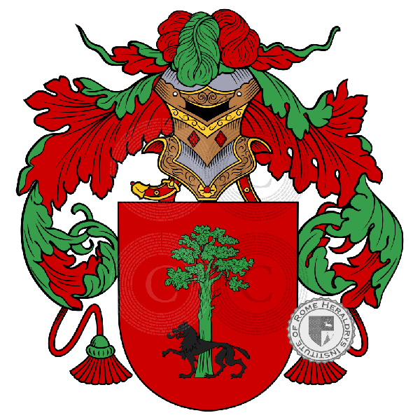 Coat of arms of family Gómez De Salazar