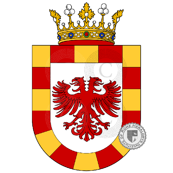 Coat of arms of family Trovo