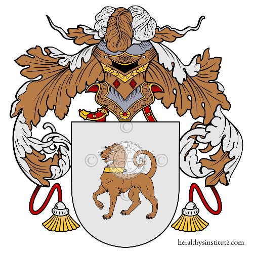 Coat of arms of family Rozas