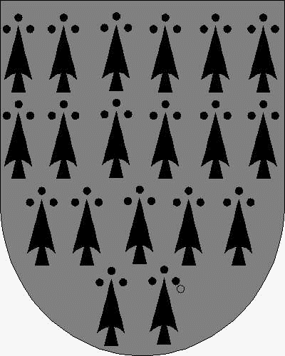 Escudo de la familia Barreto   ref: 43845