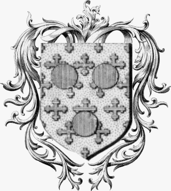 Coat of arms of family Argenton   ref: 43847