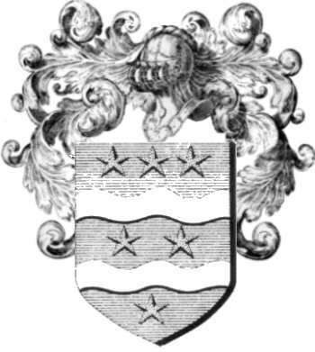 Wappen der Familie Carpeau   ref: 43852