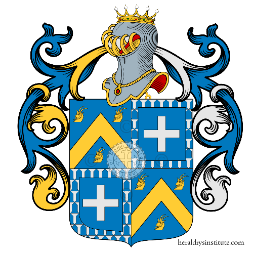 Coat of arms of family Chabre, De Chabre, Chabrand, Chabres, De Chabre, Chabrand, Chabres   ref: 43880