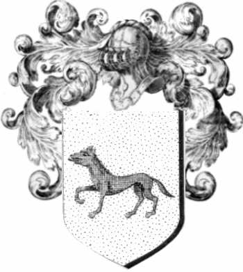 Coat of arms of family Chanteloup   ref: 43898