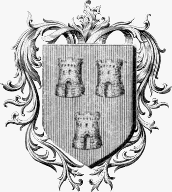 Coat of arms of family Arthaud   ref: 43950