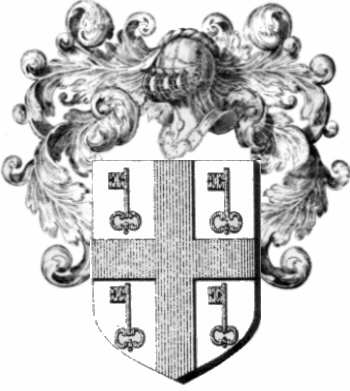 Coat of arms of family Chollet   ref: 43984