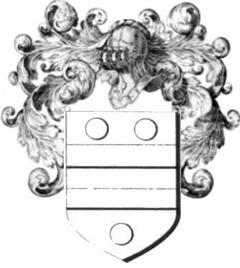 Escudo de la familia Clerbault   ref: 44009