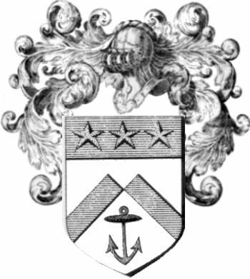 Coat of arms of family Clos   ref: 44014