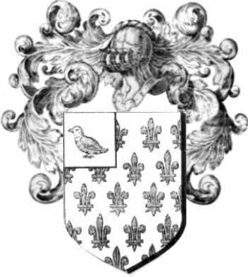 Coat of arms of family Coail   ref: 44016