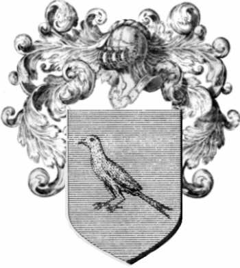 Coat of arms of family Cocenneuc   ref: 44020