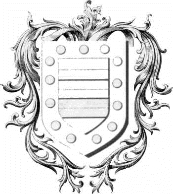 Coat of arms of family Coethual   ref: 44036