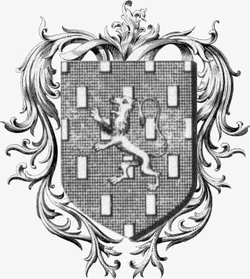 Coat of arms of family Coetlosquet   ref: 44040