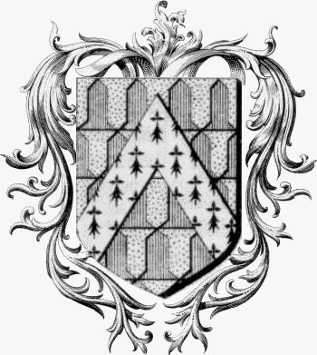 Coat of arms of family Coetqueveran   ref: 44047