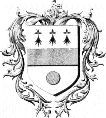 Escudo de la familia Coignard   ref: 44057