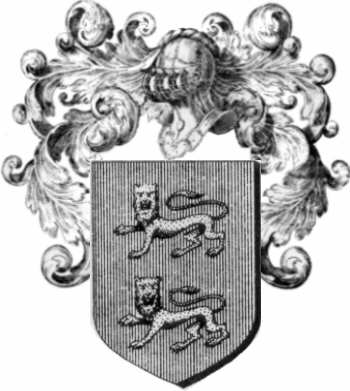Wappen der Familie Dachon   ref: 44167