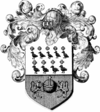 Coat of arms of family Daime   ref: 44170