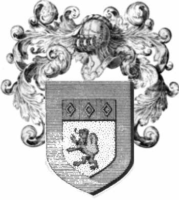 Coat of arms of family Dampierre   ref: 44177