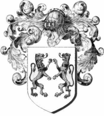 Coat of arms of family Derrien   ref: 44201