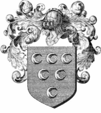 Coat of arms of family Dieuleveult   ref: 44214