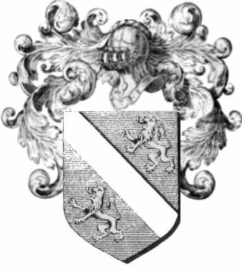 Wappen der Familie Dodieu   ref: 44223