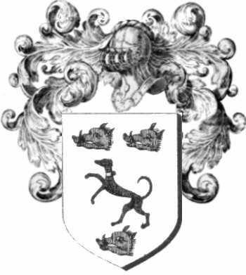 Coat of arms of family Eonnet   ref: 44274