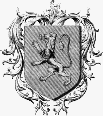 Coat of arms of family Fallegan   ref: 44312
