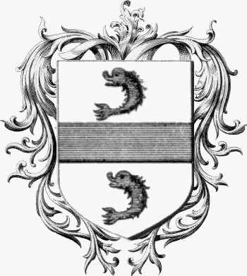 Escudo de la familia Fontenay   ref: 44363