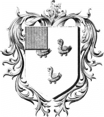 Wappen der Familie Badam   ref: 44385