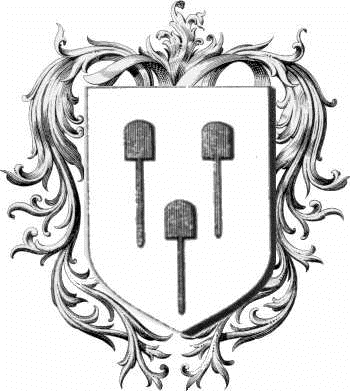 Wappen der Familie Fournet   ref: 44390