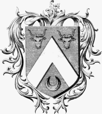 Coat of arms of family Frain   ref: 44394