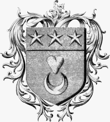 Coat of arms of family Fremont   ref: 44397