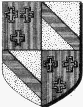 Wappen der Familie Jarde   ref: 44437