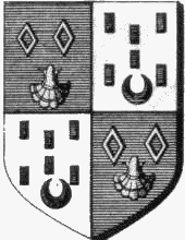 Coat of arms of family Gaubert   ref: 44456