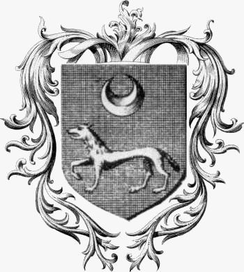 Escudo de la familia Bahuno   ref: 44461