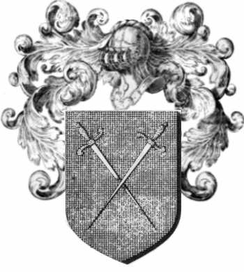 Coat of arms of family Georgette   ref: 44482