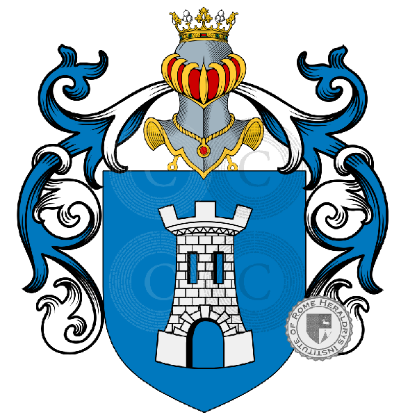 Escudo de la familia Gestas, Gestas de Mont-Maurin, De Gestas
