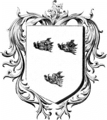 Coat of arms of family Habel   ref: 44674