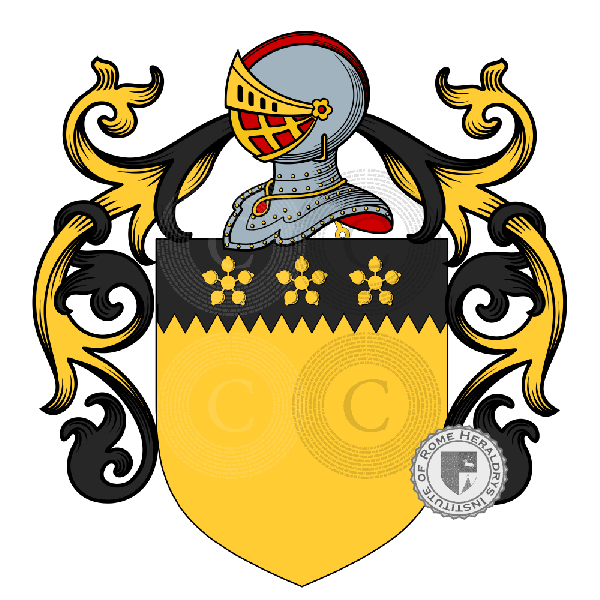 Coat of arms of family Payne