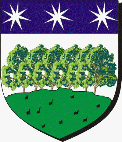 Coat of arms of family Laforest