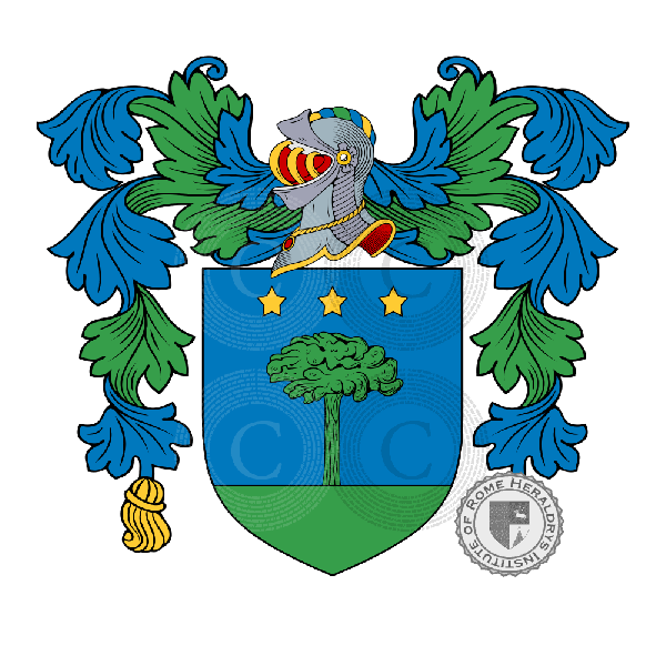 Coat of arms of family Ara