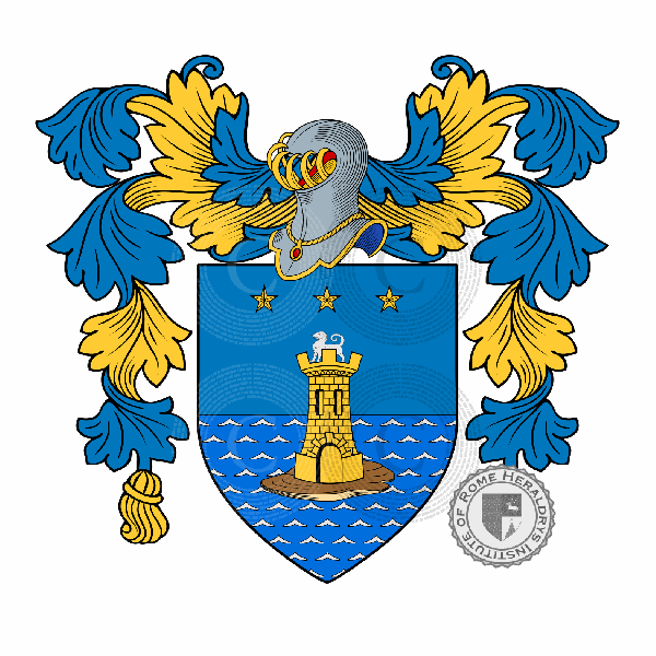Coat of arms of family Incani