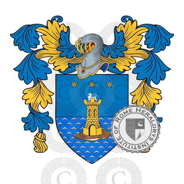 Coat of arms of family Incani