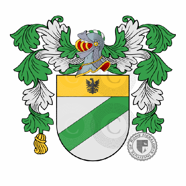 Coat of arms of family Sebastianelli