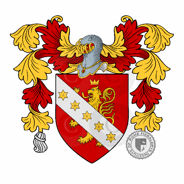 Coat of arms of family Ferretto