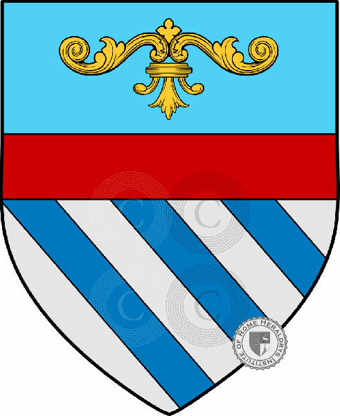 Coat of arms of family Mellini